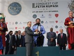 Bakan Çağatay Kılıç, Okçular Eğitim ve Spor Vakfı 2. Uluslararası Fetih Kupası'nın ödül törenine katıldı.
