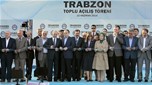 Bakan Çağatay Kılıç, Trabzon'da toplu açılış törenine katıldı.