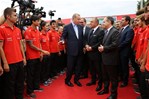 Türkiye Futbol Federasyonu (TFF) tarihinin en önemli projeleri arasında yer alan Hasan Doğan Milli Takımlar Kamp ve Eğitim Tesisleri, Başbakan Erdoğan ve Bakan Çağatay Kılıç'ın katılımıyla açıldı.