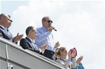 Sayın Cumhurbaşkanı adayı Başbakan Recep Tayyip Erdoğan ve Bakan Çağatay Kılıç, Samsun'un Canik ve Tekkeköy ilçelerinde miting düzenledi. 