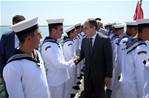 Gençlik ve Spor Bakanı Akif Çağatay Kılıç, Sahil Güvenlik Karadeniz Bölge Komutanlığı'nda düzenlenen bayramlaşma törenine katıldı.