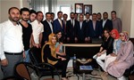 Gençlik ve Spor Bakanı Akif Çağatay Kılıç, Samsun İlkadım İlçe Belediye Başkanlığı'nda düzenlenen bayramlaşma törenine katıldı.