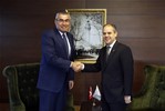 Gençlik ve Spor Bakanı Akif Çağatay Kılıç, Türkiye Milli Olimpiyat Komitesi Başkanı Uğur Erdener 'i makamında kabul etti.