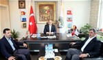 Gençlik ve Spor Bakanı Akif Çağatay Kılıç, Samsun'un Kavak İlçe Belediye Başkanlığı'na ziyarette bulundu.