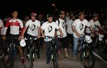 Gençlik ve Spor Bakanı Akif Çağatay Kılıç, Samsun'da pedal çevirdi.