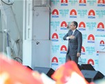 Bakan Çağatay Kılıç, Başbakan ve Cumhurbaşkanı adayı Recep Tayyip Erdoğan'ın Ankara Mitingine katıldı.