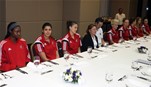Gençlik ve Spor Bakanı Akif Çağatay Kılıç, 2014 FIBA Kadınlar Dünya Şampiyonası’nda mücadele edecek olan A Milli Bayan Basketbol Takımımız ile destek ve moral yemeğinde bir araya geldi.