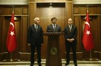 Başbakan Ahmet Davutoğlu ve Gençlik ve Spor Bakanı Akif Çağatay Kılıç, Samsun Valiliğini ziyaret etti.
