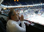 Gençlik ve Spor Bakanı Akif Çağatay Kılıç, 2014 Fiba Kadınlar Dünya Basketbol Şampiyonası çeyrek finalinde Türkiye - Sırbistan basketbol karşılaşmasını izledi.