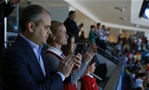 Gençlik ve Spor Bakanı Akif Çağatay Kılıç, 2014 Fiba Kadınlar Dünya Basketbol Şampiyonası yarı finalinde Türkiye - İspanya basketbol karşılaşmasını izledi.