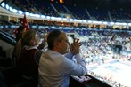 Gençlik ve Spor Bakanı Akif Çağatay Kılıç, 2014 Fiba Kadınlar Dünya Basketbol Şampiyonası yarı finalinde Türkiye - İspanya basketbol karşılaşmasını izledi.