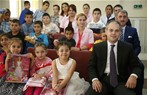 Gençlik ve Spor Bakanı Akif Çağatay Kılıç, Samsun Süleyman Yançatoral Çocuk Yuvası'nı ziyaret etti.