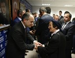 Gençlik ve Spor Bakanı Akif Çağatay Kılıç, Samsun Ak Parti İl Başkanlığı'nda düzenlenen bayramlaşma törenine katıldı.