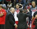Gençlik ve Spor Bakanı Akif Çağatay Kılıç, 2014 Fiba Kadınlar Basketbol Dünya Şampiyonası final maçını izledi.