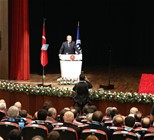 Gençlik ve Spor Bakanı Akif Çağatay Kılıç, Sayın Cumhurbaşkanımız Recep Tayyip Erdoğan'ın Trabzon programına eşlik etti.