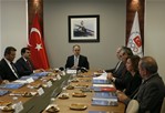 Gençlik ve Spor Bakanı Akif Çağatay Kılıç, Olimpiyat Evi'nde düzenlenen İstanbul Olimpiyat Oyunları Hazırlık ve Düzenleme Kurulu Toplantısı'na katıldı.
