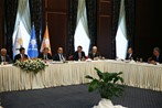 Gençlik ve Spor Bakanı Akif Çağatay Kılıç, AK Parti Genel Merkezi'nde düzenlenen Karadeniz Bölgesi Milletvekilleri Toplantısı'na katıldı.