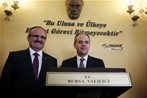 Gençlik ve Spor Bakanı Akif Çağatay Kılıç, Bursa Valiliği'ne ziyarettte bulundu.