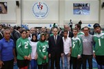 Gençlik ve Spor Bakanı Akif Çağatay Kılıç, Akın Alim Kulüpler Türkiye Taekwondo Şampiyonası'nı izledi.