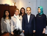 Gençlik ve Spor Bakanı Akif Çağatay Kılıç, AK Parti Eskişehir İl Başkanlığı'nı ziyaret etti.