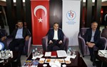 Gençlik ve Spor Bakanı Akif Çağatay Kılıç,  Antalya'da düzenlenecek Federasyonlar Boyutuyla Türk Sporunun Geleceği Çalıştayı öncesinde gazetecilerle bir araya geldi.