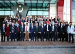 Gençlik ve Spor Bakanı Akif Çağatay Kılıç, Samsun Mustafa Dağıstanlı Spor Salonu'nda basın mensupları ile bir araya geldi.
