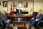 Gençlik ve Spor Bakanı Akif Çağatay Kılıç, Samsun Ak Parti İl Başkanlığı'nda Terme Belediye Başkanı ve Ak Parti İlçe Başkanlarını kabul etti.