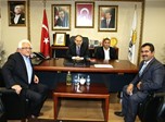 Gençlik ve Spor Bakanı Akif Çağatay Kılıç, Samsun Ak Parti İl Başkanlığı'nda Asarcık Belediye Başkanı ve Ak Parti İlçe Başkanlarını kabul etti.