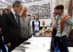 Gençlik ve Spor Bakanı Akif Çağatay Kılıç, Ankara ATO Congresium'da düzenlenen Gençlik Merkezi Günleri'ni ziyaret etti.