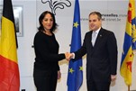 Gençlik ve Spor Bakanı Akif Çağatay Kılıç, Brüksel'deki temasları çerçevesinde Brüksel Başkent Bölgesi Spor Altyapısı Bakanı Fadila Laanan ile bir araya geldi.