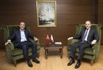 Gençlik ve Spor Bakanı Akif Çağatay Kılıç, Ak Parti Bitlis Milletvekili Vahit Kiler 'i makamında kabul etti.