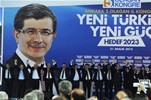 Başbakan Ahmet Davutoğu ile Gençlik ve Spor Bakanı Akif Çağatay Kılıç, Ankara Arena Spor Salonu'nda düzenlenen Ak Parti Ankara 5. Olağan İl Kongresine katıldı.