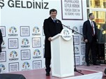 Başbakan Ahmet Davutoğlu ile Gençlik ve Spor Bakanı Akif Çağatay Kılıç, Türgev tarafından yaptırılan kız öğrenci yurdu açılışına katıldı.