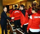 Gençlik ve Spor Bakanı Akif Çağatay Kılıç, karate milli takımını ziyaret etti.