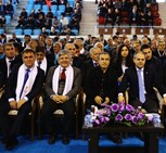 Gençlik ve Spor Bakanı Akif Çağatay Kılıç, Ak Parti Gümüşhane 5. Olağan Kongresine katıldı.