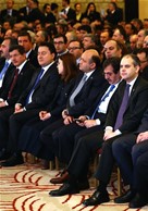 Gençlik ve Spor Bakanı Akif Çağatay Kılıç, Ak Parti Belediye Başkanları İstişare Toplantısına katıldı.