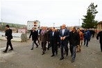 Gençlik ve Spor Bakanı Akif Çağatay Kılıç, Samsun Tekkeköy Büyülü İlköğretim Okulu'nu ziyaret etti.