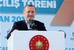 Cumhurbaşkanı Recep Tayyip Erdoğan ile Gençlik ve Spor Bakanı Akif Çağatay Kılıç, Kocaeli Bilim Merkezi ile Yapımı Tamamlanan Tesis ve Projelerin Toplu Açılış Törenine katıldı.