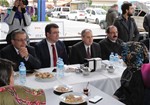 Gençlik ve Spor Bakanı Akif Çağatay Kılıç, Samsun'da üniversite okuyan gençlerle bir araya geldi.
