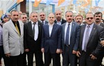 Gençlik ve Spor Bakanı Akif Çağatay Kılıç, Samsun Canik İlçesi'nde muhtarlar, sandık başkanları ve bazı STK temsilcileri ile kahvaltıda bir araya geldi.