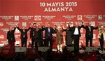 Cumhurbaşkanı Recep Tayyip Erdoğan ile Gençlik ve Spor Bakanı Akif Çağatay Kılıç, Almanya'nın Karlsruhe şehrinde DM Arena'da düzenlenen Gençlik Buluşması Etkinliğine katıldı.
