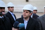 Gençlik ve Spor Bakanı Akif Çağatay Kılıç, Sivas Stadyumu'nda inceleme yaptı.
