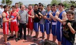 Gençlik ve Spor Bakanı Akif Çağatay Kılıç, Samsun'da düzenlenen Dragon Bot Yarışları'nın açılışına katıldı.