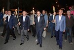 Gençlik ve Spor Bakanı Akif Çağatay Kılıç, Samsun'da düzenlenen Gençlik Festivali ve Fener Alayı Yürüyüşüne katıldı.