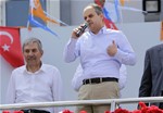 Gençlik ve Spor Bakanı Akif Çağatay Kılıç, Ak Parti Terme İlçe mitingine katıldı.