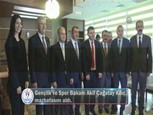 Gençlik ve Spor Bakanı Akif Çağatay Kılıç, mazbatasını aldı.