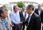 Gençlik ve Spor Bakanı Akif Çağatay Kılıç, Ak Parti Asarcık İlçe Başkanlığı'nı ziyaret etti.