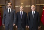 Gençlik ve Spor Bakanı Akif Çağatay Kılıç, Samsun Valiliği'ni ziyaret etti.