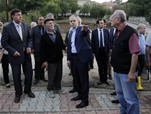Gençlik ve Spor Bakanı Akif Çağatay Kılıç, Samsun'un Havza İlçesi'nde meydana gelen sel bölgesinde inceleme yaptı.