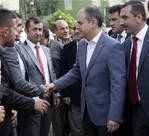 Gençlik ve Spor Bakanı Akif Çağatay Kılıç, Samsun'un Kavak İlçesi'nde Muhtarlar, Zı·raat Odası ve Esnaf Odaları ile bir araya geldi.